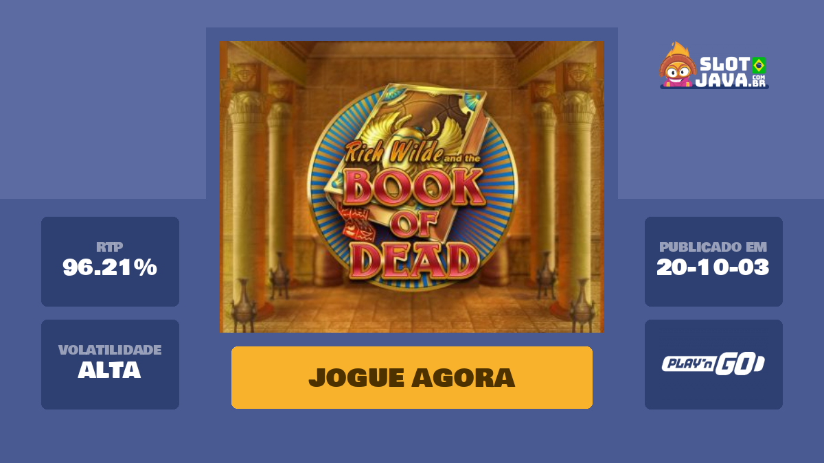 Book of Dead Slot - Jogue Grátis e Analise Online